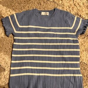 Light Carolina blue girls blouse from H&M